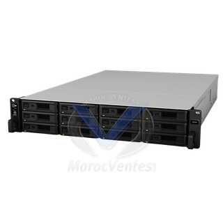 SYNOLOGY SAN-Double-Contrôleur 12bay Xeon D-1521 4-cores 8GB 2xRJ45 1x10Gb-BaseT-RJ45 36M UC3200